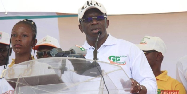  Diaby Lanciné, le président du mouvement citoyen, Générations gagnantes  PHOTO: DR 
		
