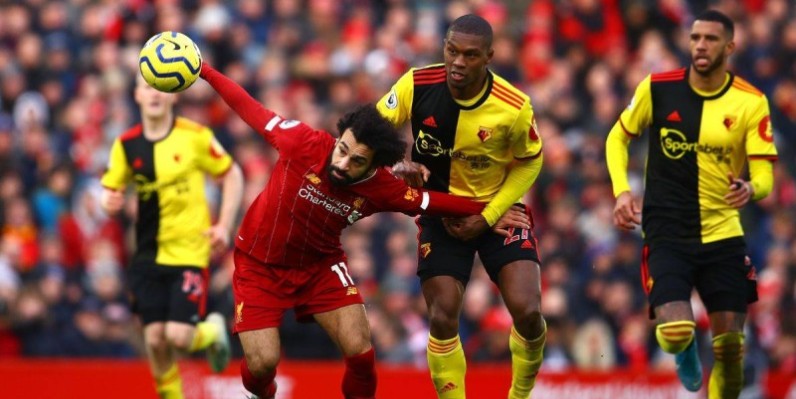 Mohamed Salah et ses coéquipiers n'ont pas trouvé l'ouverture.(DR)