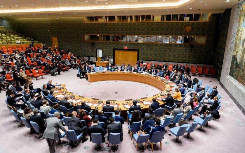 Le conseil de sécurité de l'ONU