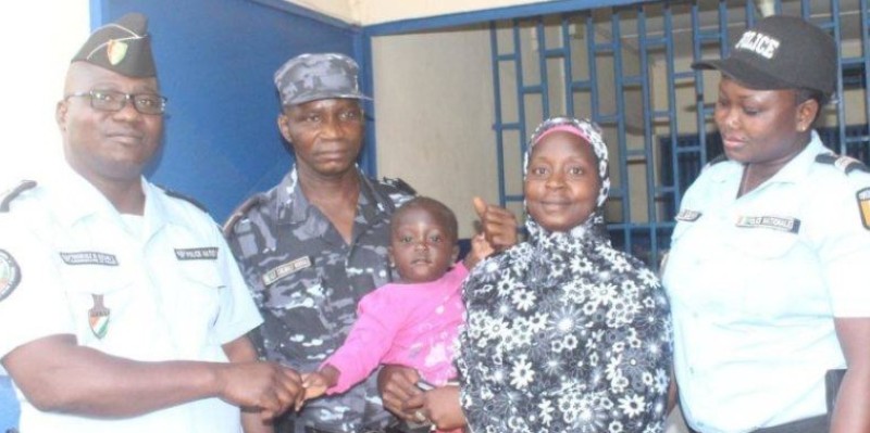 La fillette enlevée avait été remise à sa génitrice à Mankono. (AIP)