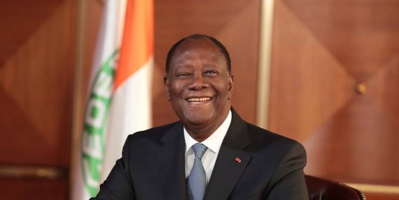 Alassane Ouattara, président de la République de Côte d'Ivoire. (DR)