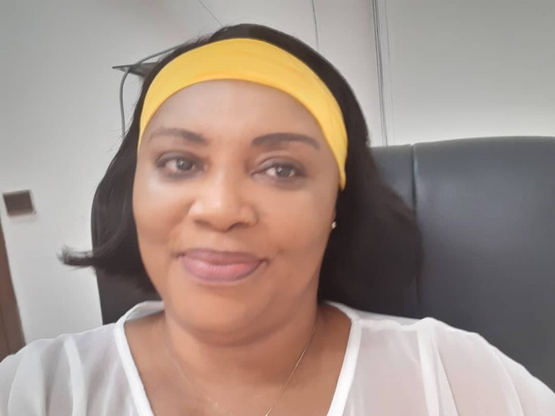 La présidente du RSFD, Adou Gnagne Mireille. (Dr)