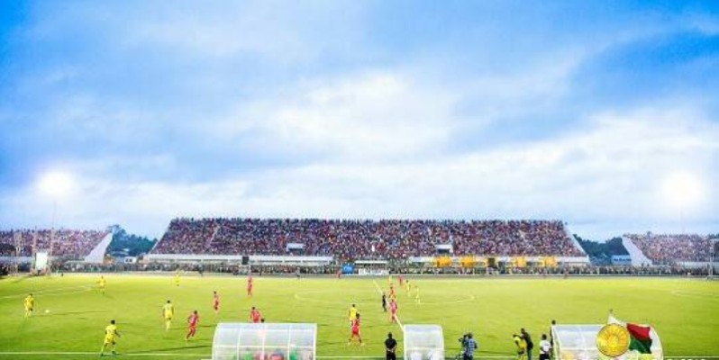 Une vue du stade de Barikadimy à Tamatave. (DR)