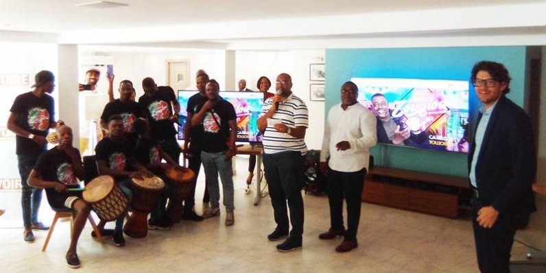 L'émission "Esprit Zouglou" lancée par la chaîne A  Ivoire. (DR)