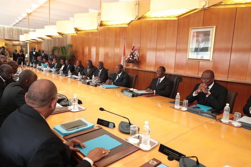 Le Conseil des ministres extraordinaire du vendredi 6 mars 2020 (DR)