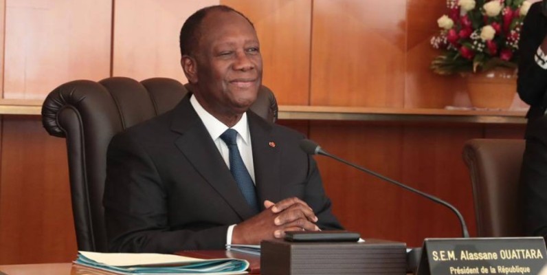 Alassane Ouattara, le Président de la République de Côte d'Ivoire. (DR)