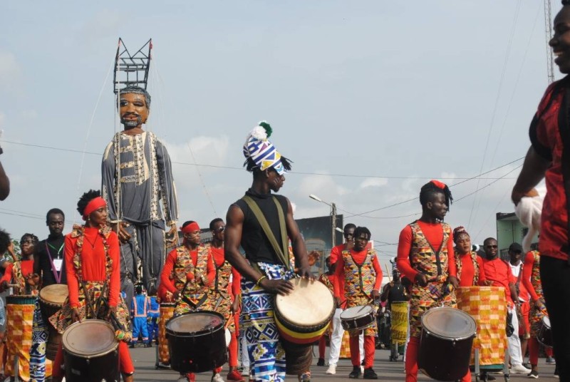 La parade carnavalesque, une grande innovation au cours de cette 11 édition du MASA (Ph: DR)