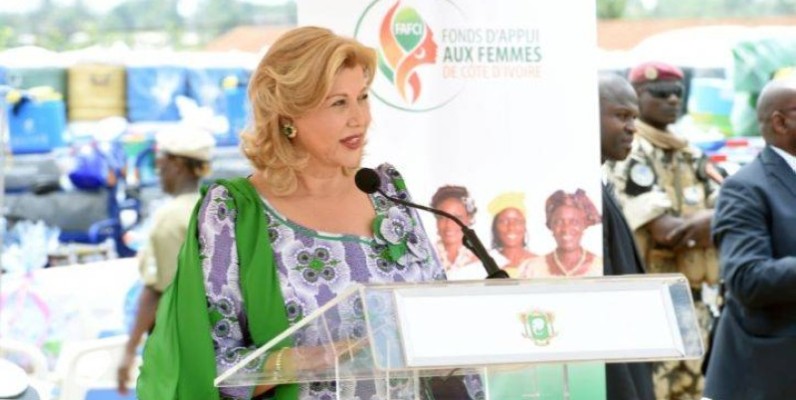 Dominique Ouattara, Première dame de Côte d'Ivoire. (DR)