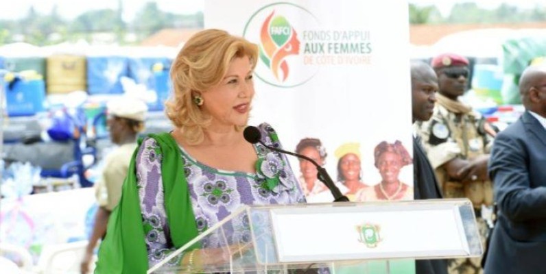 Dominique Ouattara, Première dame de Côte d'Ivoire. (DR)