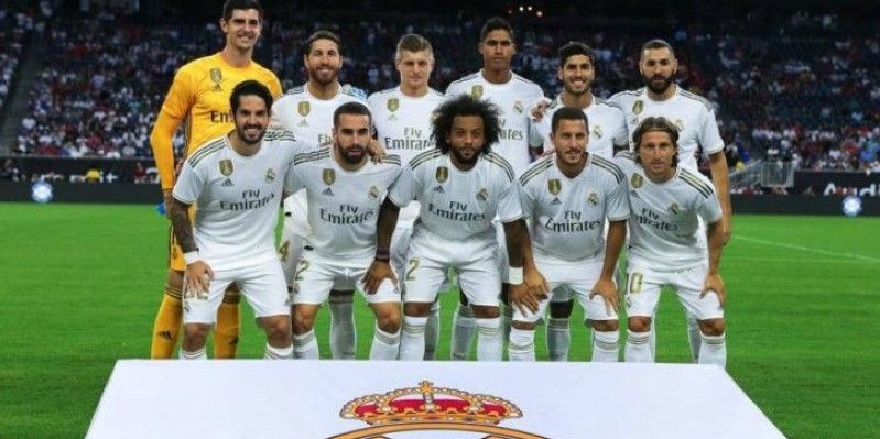 Une image de l'équipe de football du Real Madrid. (Dr)