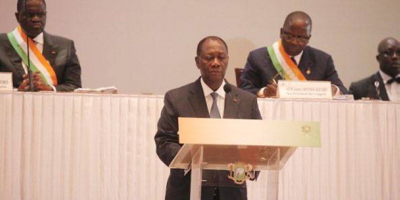 Le Président Alassane Ouattara renonce à briguer un 3e mandat. (DR)
