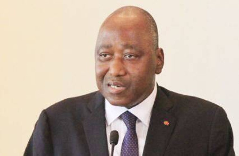 Le Premier ministre Amadou Gon Coulibaly, candidat du RHDP. (DR)
