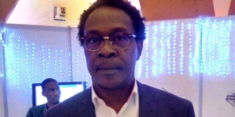 Roger NDoumy-Kouakou, président de la Chambre du droit des affaire de l'immobilier. (Franck YEO)