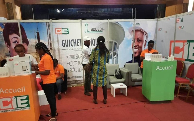 La Cie-Sodeci au 3ème salon de l’immobilier, tenu du 14 au 15 mars, à Abidjan (DR)