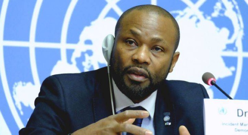 Dr Michel Yao du Bureau de l'OMS à Brazzaville. (DR)