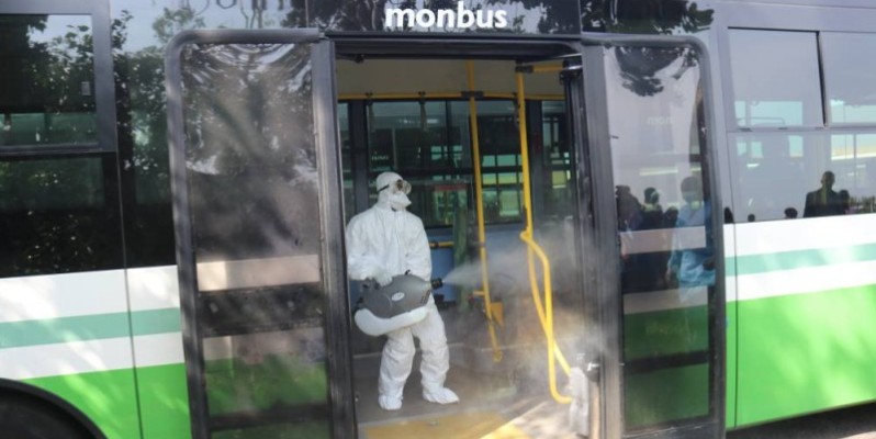 Les autobus sont désinfectés pour le bonheur des nombreux usagers. (DR)