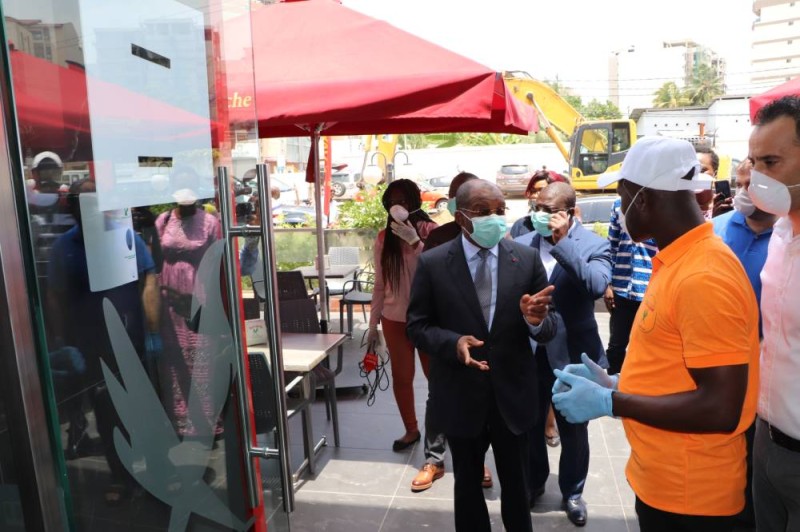  Le ministre Siandou Fofana inspecte  les établissement de tourisme