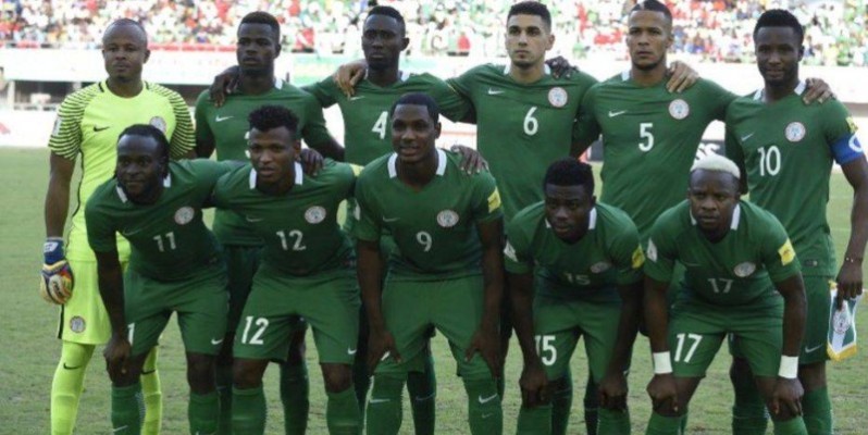 L'équipe nigeriane de football. (DR)