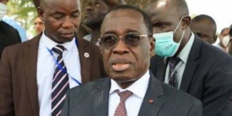 Aka Aouélé, ministre de la Santé et de l'Hygiène publique. (DR)