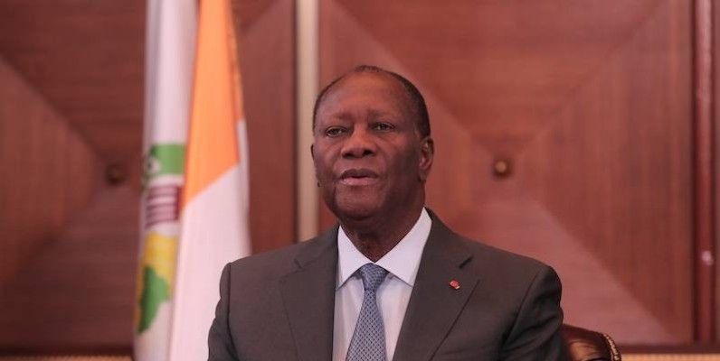 Le Chef de l’État, Alassane Ouattara. (DR) 