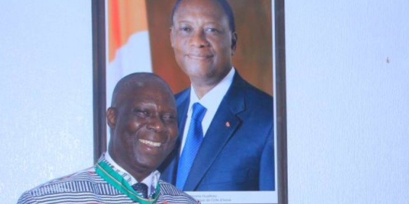 Maurice Kouakou Bandaman exprime sa reconnaissance au Chef de l'Etat. (Dr)