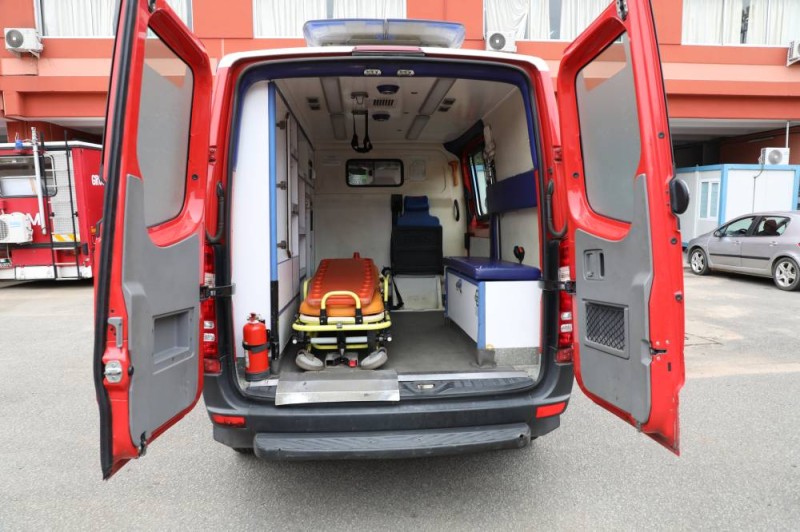 Une ambulance du Gspm. (Honoré Bosson)