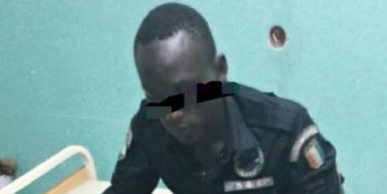 L'agent de Police percuté par le véhicule