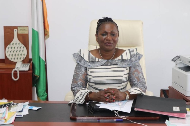Mme Namizata Sangaré, présidente du CNDH (DR)