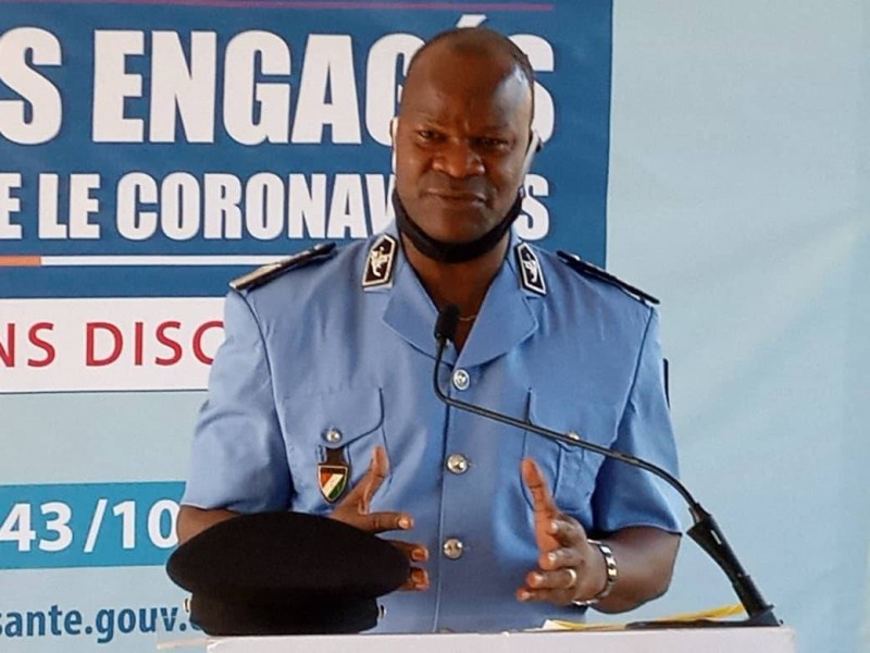 Commissaire Charlemagne Bleu,porte parole de la police nationale.(DR)