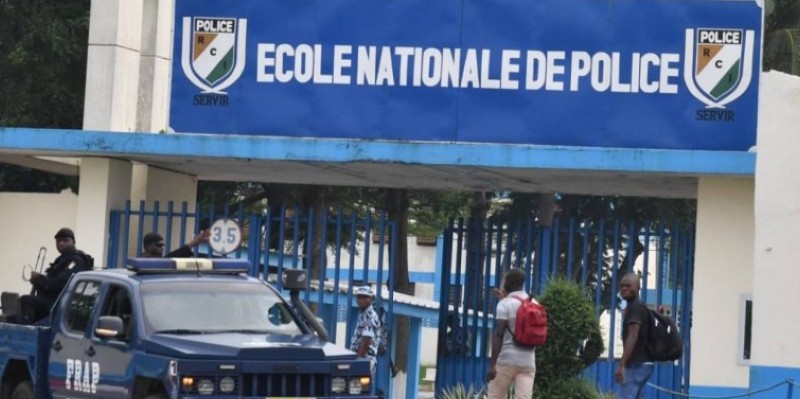 L'entrée principale de l'Ecole nationale de police d'Abidjan. (Dr)