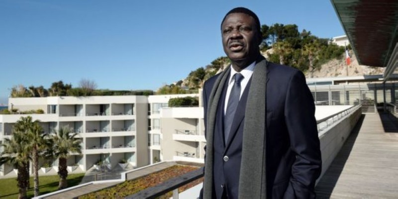 Pape Diouf, ancien président de l'Olympique de Marseille. (DR)