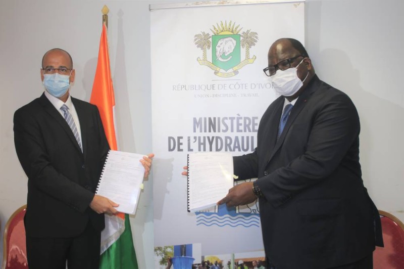 Le ministre Laurent Tchagba a signé, ce vendredi 3 mars 2020, avec  l’Entreprise Mitrelli Group Limited et Owini Inter 