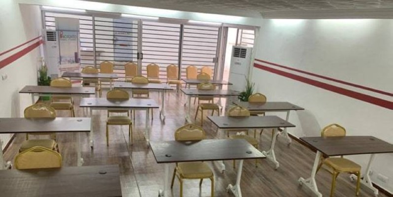 Une vue d'une salle de formation. (DR)