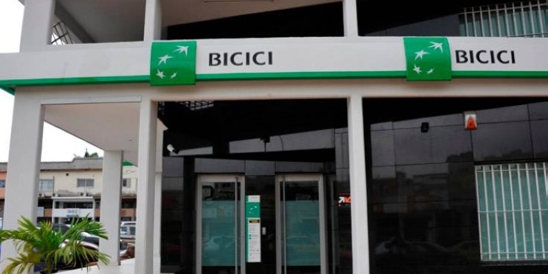 Une agence de la Bicici aux II-Plateaux Vallons à Abidjan. (Dr)