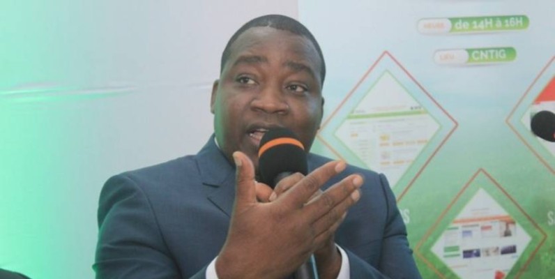 Le directeur général du Comité national de télédétection et d’information géographique (CNTIG), Dr Edouard Fonh-Gbéi.(DR)