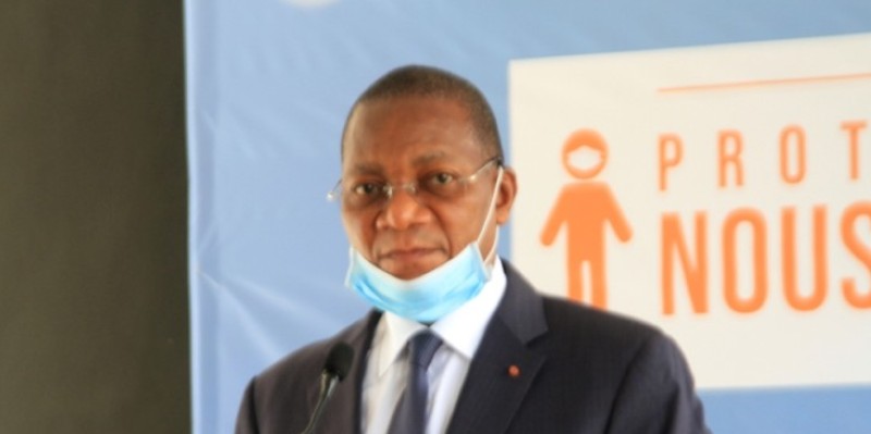 Bruno Koné, ministre de la Construction, du Logement et de l’Urbanisme.  (Sébastien Kouassi)