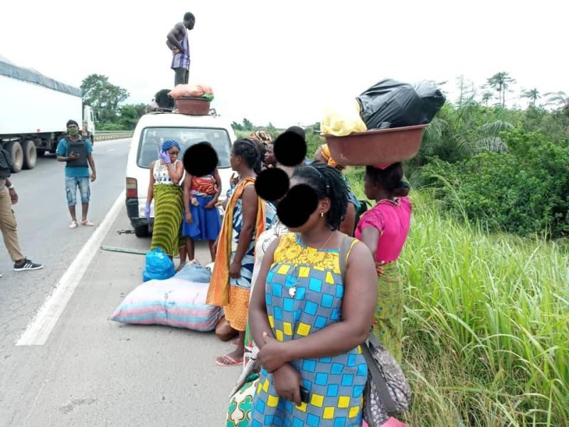 Passagers et Gbaka interpellés par la Police