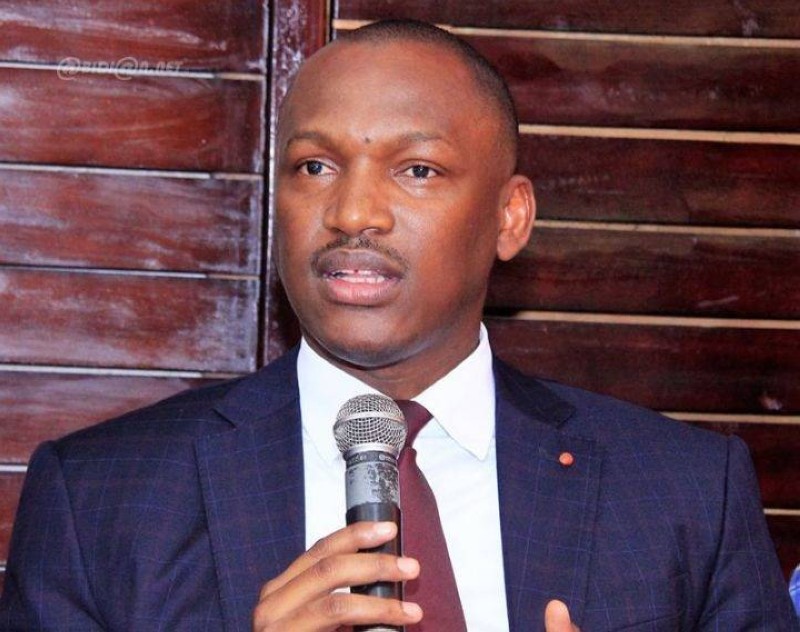 Mamadou Touré, porte-parole adjoint du Rhdp. 