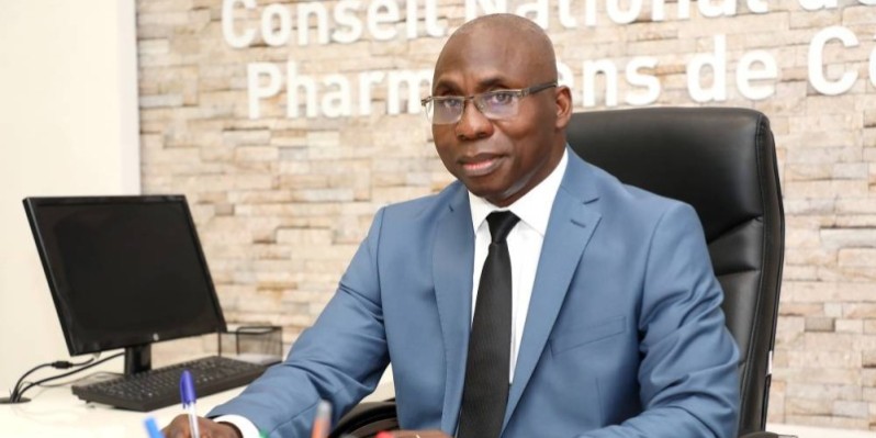 Dr Arounan Diarra, président de l’Ordre des pharmaciens de Côte d’Ivoire. (Honoré Bosson)