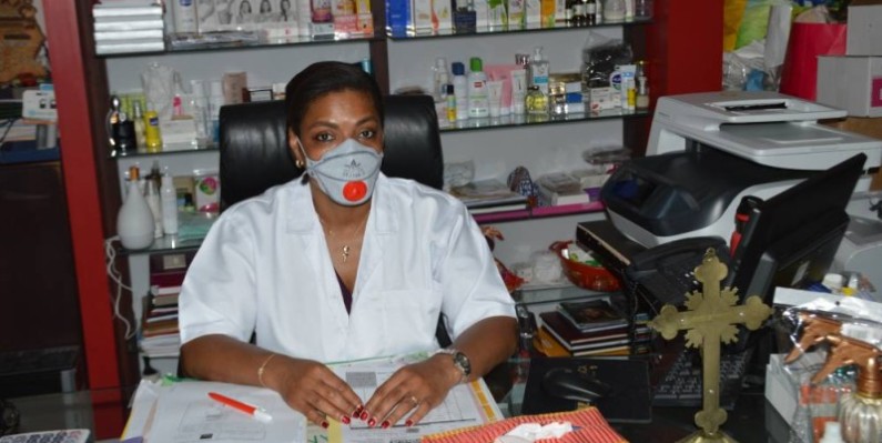 Dr Tanoe Angoua Emma, pharmacienne. (Julien Monsan)