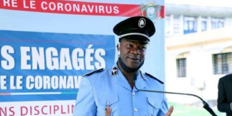 Le porte-parole de la Police nationale, le commissaire principal, Bleu Charlemagne. (AIP)
