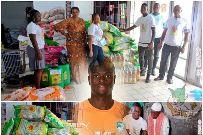 L’international ivoirien Ismaël Diomandé, a fait parler son coeur. (DR)
