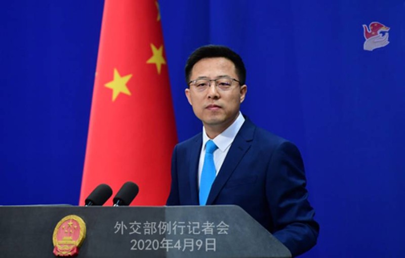 Zhao Lijian, porte-parole du Ministère des Affaires étrangères (DR)