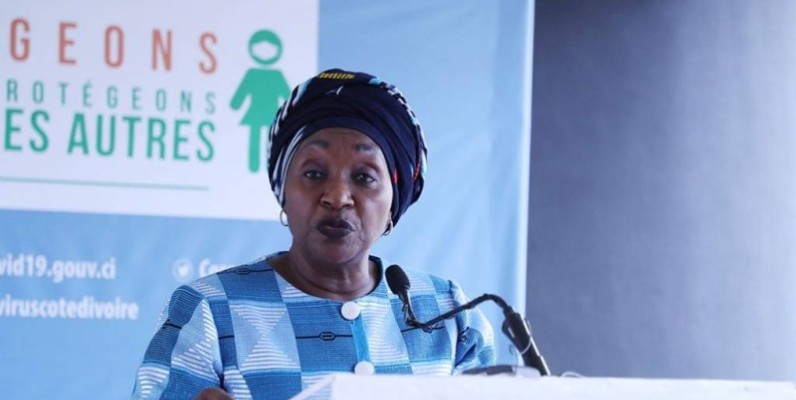 Raymonde Goudou Coffie, ministre de la culture et de la Francophonie. (DR)