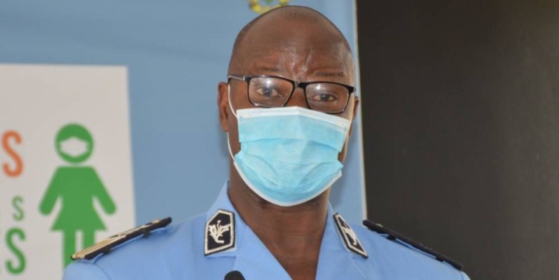 Commissaire principal Bleu Charlemagne, porte-parole de la Police nationale. (DR)