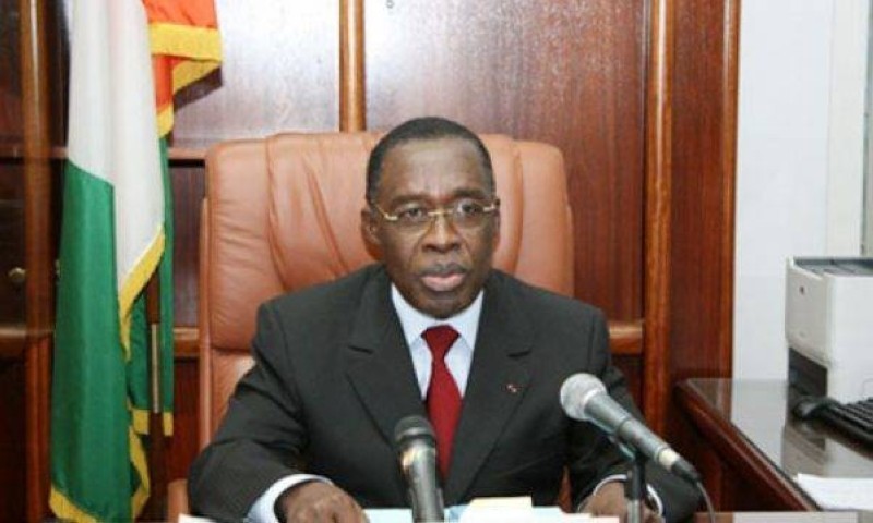 Le ministre de la Santé et de l'Hygiène publique, Aka Aouélé. (DR)