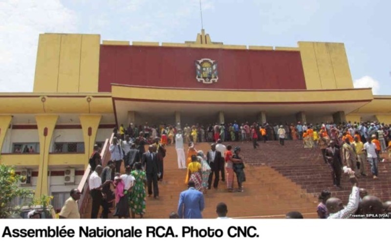 L’Assemblée nationale centrafricaine, à Bangui