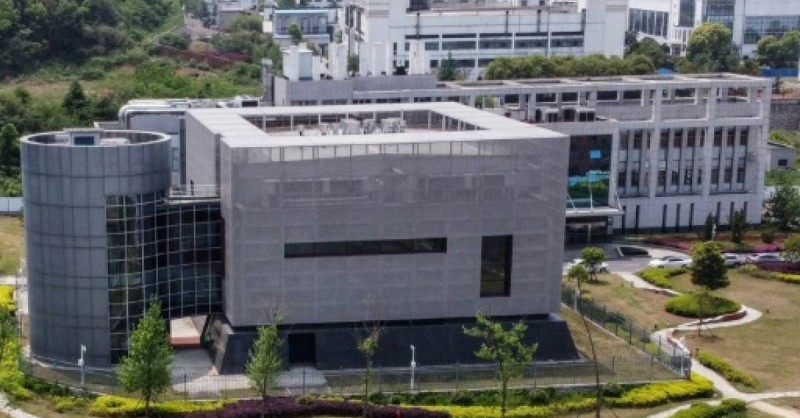 Une image du laboratoire chinois pointé du doigt