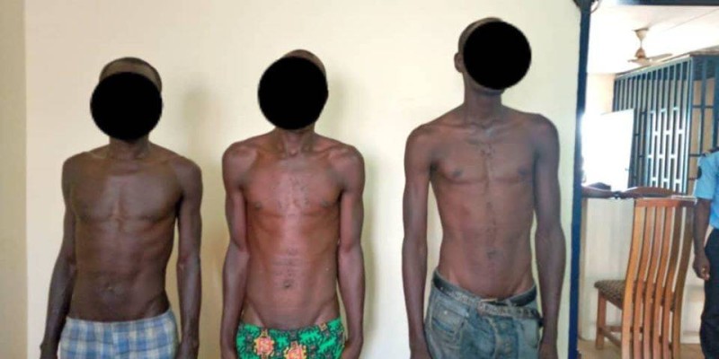 Les trois redoutables braqueurs qui sévissaient à Bonon sont désormais aux mains de la justice. (DR)
