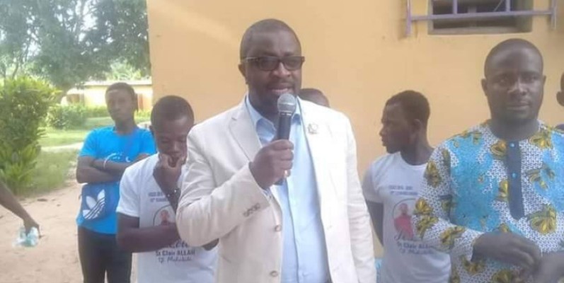 Le député Thierry Tailly a appelé les populations de Kahin au calme. (DR)